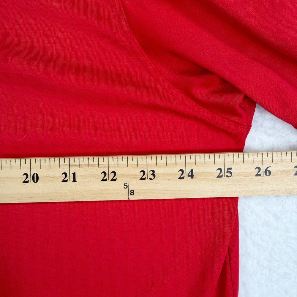 Nike Golf Polo Shirt Mens XXL Red Dri-FIT Tour Performance Short Sleeve Sport - Picture 6 of 7